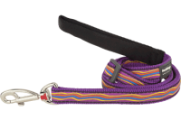 Red Dingo Поводок для собак Dreamstream 20mm x 1.8m фиолетовый арт.L6-DS-PU-20