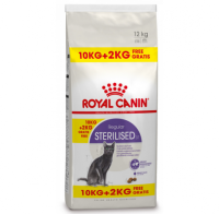 Royal Canin Sterilised 37 для стерилизованных кошек 10кг+2кг  арт.S18355C