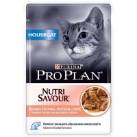 PRO PLAN Housecat для кошек, живущих дома с лососем 85гр Purina арт.12249425