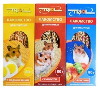 Лакомство для грызунов 80гр Triol арт.73094