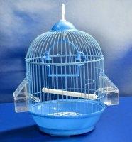 Клетка для мелких птиц крашеная Ø22см арт.А9011