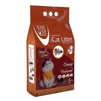 VAN CAT Наполнитель для кошачьего туалета ароматизированный в ассортименте комкующийся 5 кг арт.CP09