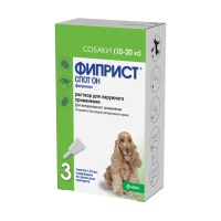 Фиприст Стоп Он для собак 10-20кг 1пипетка арт 581329