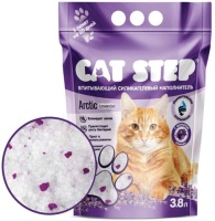 Наполнитель впитывающий силикагель Cat Step Crystal Lavender 3,8л арт.007282