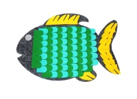 Нюхательный коврик Рыбка "FISH" 50х35см арт.sh-08503