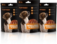 Toptrees Зубная палочка с курицей и морковью для собак  арт.49813132