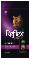 Reflex plus Adult Cat Food Gourmet Chiken Для взрослых кошек Курица 1.5кг  арт.003599