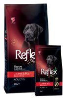 Reflex plus Medium Large Breed Adult Dog Food Lamb$Rice Для взрослых собак средних и крупных пород Ягненок с рисом 3кг арт.003445