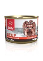 BLITZ Beef д/собак мелких пород и возрастов Говядина Тыква 200гр арт.681549