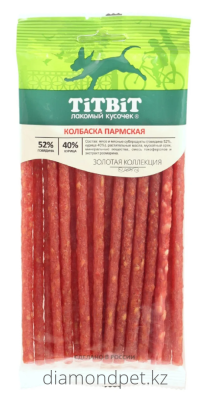 TiTBiT Колбаса Пармская для собак 120гр TiTBiT Колбаса Пармская для собак 120гр