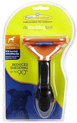 Фурминатор для средних собак с короткой шерстью FURminator  арт.112396