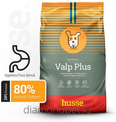 HUSSE Valp Plus Сухой корм для собак 2кг  арт.122317