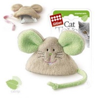 Игрушка для кошек мышка кошачьей мятой 8 см GiGwi арт.75041