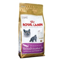 Royal Canin British Shorthair Для кошек породы Британская короткошерстная старше 12 мес 10кг  арт.756464