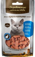 Деревенские лакомства для кошек дольки крольчатины нежные арт.711366