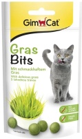 GimCat Gras-Bits Витамины д/очистки желудка с кошачьей травой 15гр арт 407197