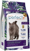 Perfect Sterilised Cat Food Salmon Для стерилизованных кошек с лососем 1.5кг  арт.731410