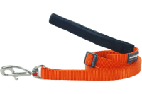 Red Dingo Поводок для собак Classic 20mm x 1.8m оранжевый арт.L6-ZZ-OR-20
