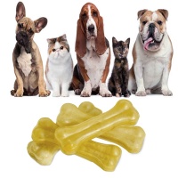 Лакомство для собак Кость из жил 10см  арт.PB-4