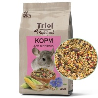 Triol Корм д/шиншилл 450гр  арт  020874