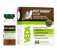 Кот Баюн Настой для коррекции поведения собак и кошек 30мл Veda арт.3005398