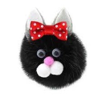 Игрушка для кошек Кошка Василиса из натуральнойнорки 6х5х4 арт.sh-07534