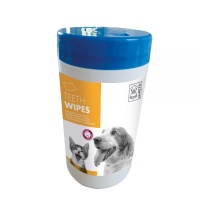 Салфетки для ухода за зубами для собак 15х15см 40шт M-Pets арт.60100801