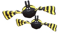 Игрушка - перетяжка для собак Шмель 10 см Jolly Pets Bumble Bee арт.JTI16