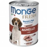 MONGE FRESH DOG для собак паштет с ягненком 400 гр (4571)