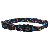 DOCO LOCO Ошейник для собак с Принтом 1.5 x 27-37cm B  арт.DCL002-BS