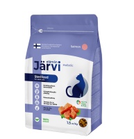 Jarvi Sterilized. Сухой полнорац/корм д/кастр котов и стерил,кошек, Лосось, 1,5кг арт 830820