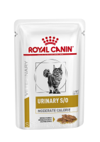 Royal Canin Urinary moderat calorie Для кошек Контроль веса, растворение струвитных камней 85гр арт.10228