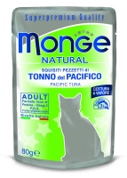 Monge Cat Natural Pacific tuna Для кошек тихоокеанский тунец 80гр  арт.6873