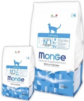 MONGE Cat Urinary Chicken Корм для кошек профилактика мочекаменной болезни Курица 1.5кг арт.1914
