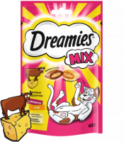 Лакомство Dreamies MIX Говядина сыр 60гр арт.736934
