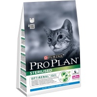 PRO PLAN для стерилизованных кошек с кроликом 3кг Purina арт.12171005