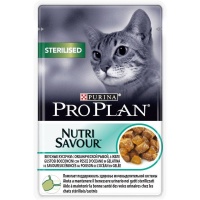 PRO PLAN Sterilised для стерилизованных кошек с океанической рыбой 85гр Purina арт.12287097