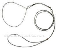 Ринговка-шнур с кольцом круглая 2.5мм х 125см арт.RO4013-10