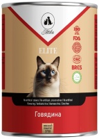 Elite Кошка СА-1 мясной паштет говядина 375гр   арт 258846