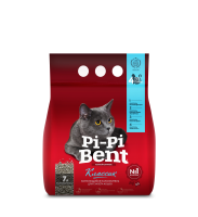 Pi-Pi-Bent Наполнитель комкующийся Классик 7л/3кг  арт.CP15 Pi-Pi-Bent Наполнитель комкующийся Классик 7л/3кг  арт.CP15