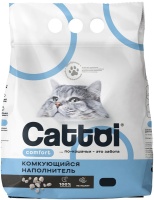 Наполнитель минеральный комкующийся Cattoi Comfort 3кг, 7л