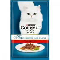 Gourmet Perle Нежное филе в соусе Говядина 75гр  арт.12215233