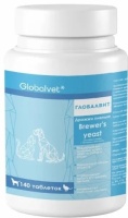 GlobalVet Brewer's yeast Дрожжи пивные для собак и кошек с чесноком биотином 140таб   арт.057883