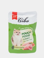 Gibo Паучи для кошек Паштет Курица Морепродукты 85гр GPM001  арт 254725