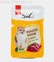 Gibo Паучи для кошек Паштет Говядина 85гр GPM003  арт 254718