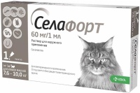 Селафорт д/кошек массой  7,5 - 10кг 60мг/0,75мл  арт.705664
