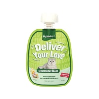 Пауч с крышкой Deliver Your Love Курица и кошачья мята, 60гр арт 131113