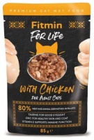 Fitmin For Life Chicken Пауч д/взрослых кошек, курица , 85гр