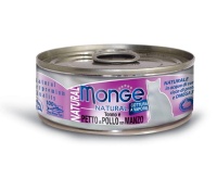 Monge Cat Natural для кошек Желтоперый тунец Курица Говядина 80гр  арт.7276