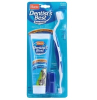 Набор для ухода за зубами собак и кошек со вкусом ванили и мяты 85гр Hartz арт.HZ252